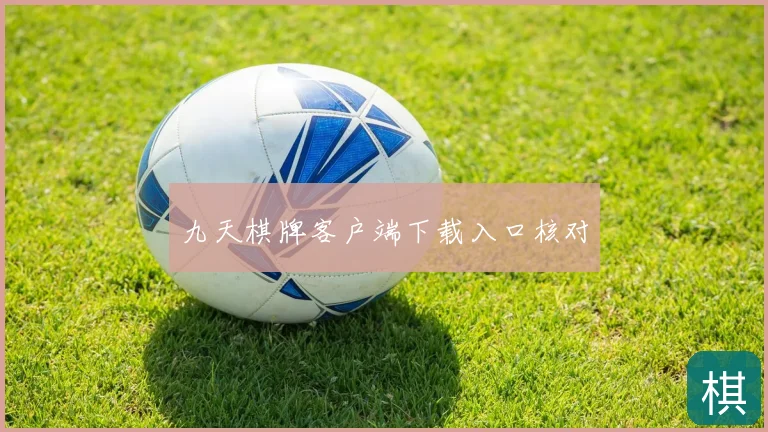 九天棋牌客户端下载入口核对